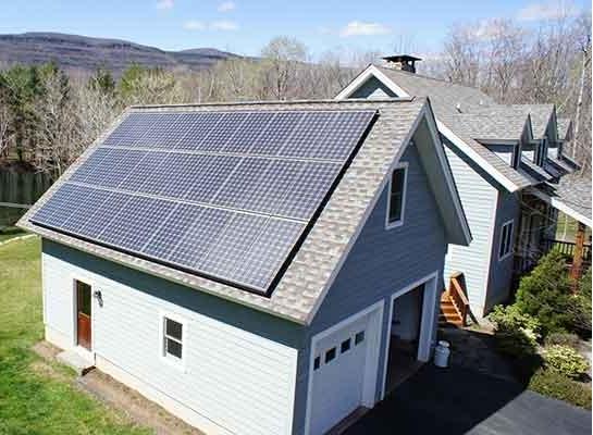 Соларни системи на покривите на сградите 